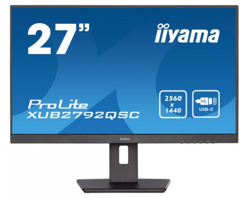 iiyama ProLite 68,6 cm (27") 2560 x 1440 Pixeles Wide Quad HD LED Negro (Espera 4 dias)