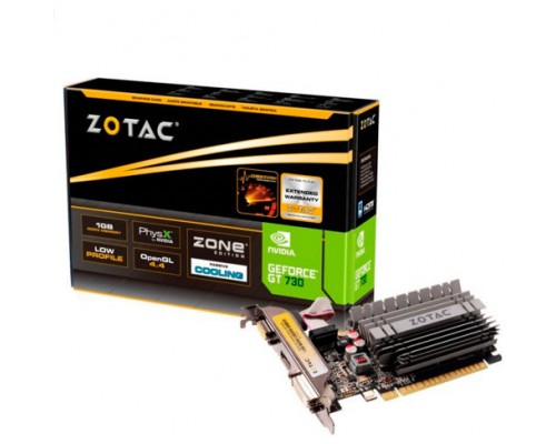 Zotac GeForce GT 730 2GB NVIDIA GDDR3 (Espera 4 dias)